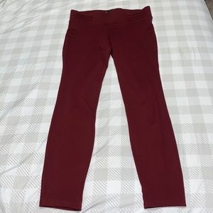 Size Medium red‎ leggings by Dictionary